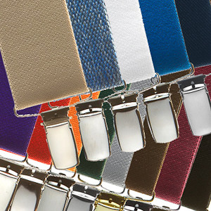 1.5 Inch Wide Clip Suspenders - Solid Colors Questions & Answers