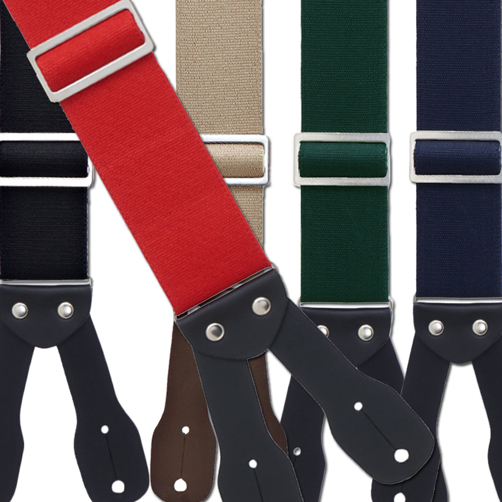 What colors are available for these suspenders?