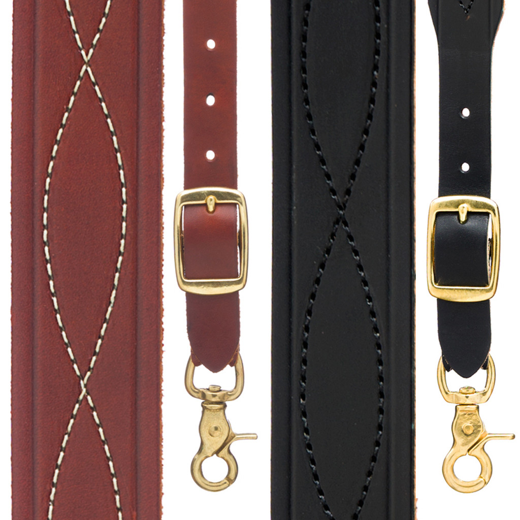 Chain Stitched Handcrafted Western Leather Suspenders Questions & Answers