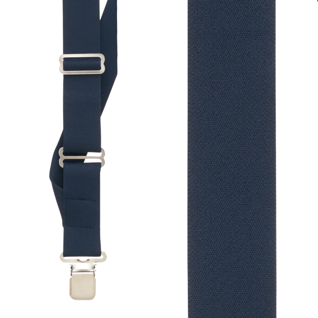 Navy Side Clip Suspenders, 1.5-Inch Wide - Construction Clip Questions & Answers