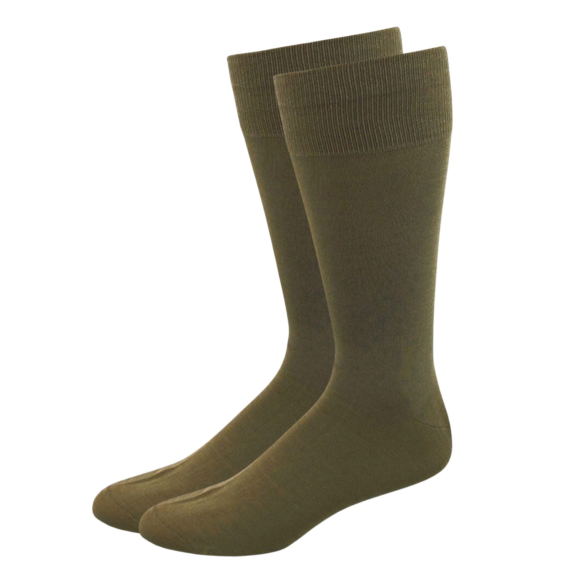 Men's Luxe Knee-High Dress Socks in Sophisticated Taupe Questions & Answers